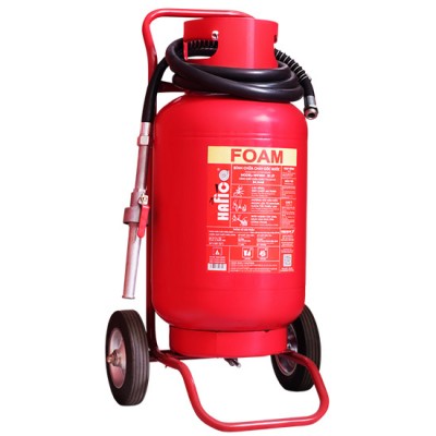 Bình chữa cháy bọt Foam xe đẩy 25L HFF25