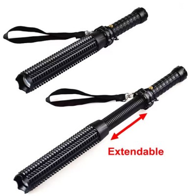 Đèn Pin tự vệ kiêm gậy Baton cầm tay HY 709