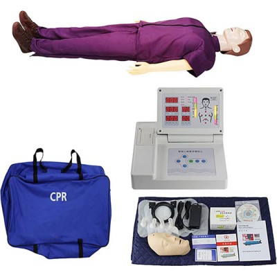 Mô hình đào tạo hồi sức tim phổi (CPR) toàn thân có Monitor