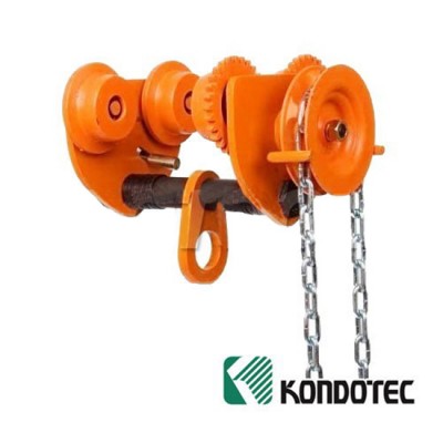 Con chạy kéo palăng 1 tấn có xích KONDOTEC KT-GT1