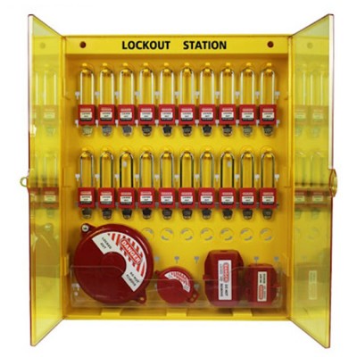 Trạm khóa LOTO có thể chứa 40 ổ khóa và khóa mini PROLOCKEY LS13