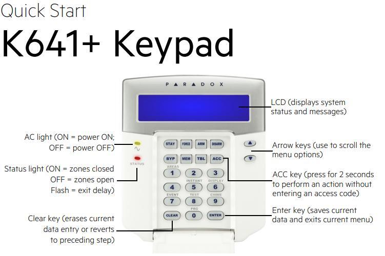 Bàn phím có dây Paradox K641 1