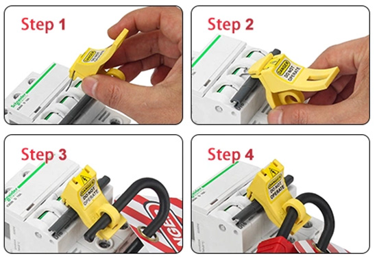 Khóa cầu dao thu nhỏ chốt hướng ra PROLOCKEY CBL101 5