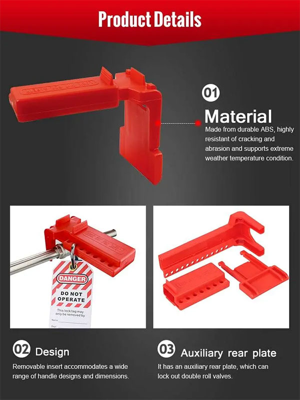 Khóa van bi có thể điều chỉnh LOCKEY ABVL03 1