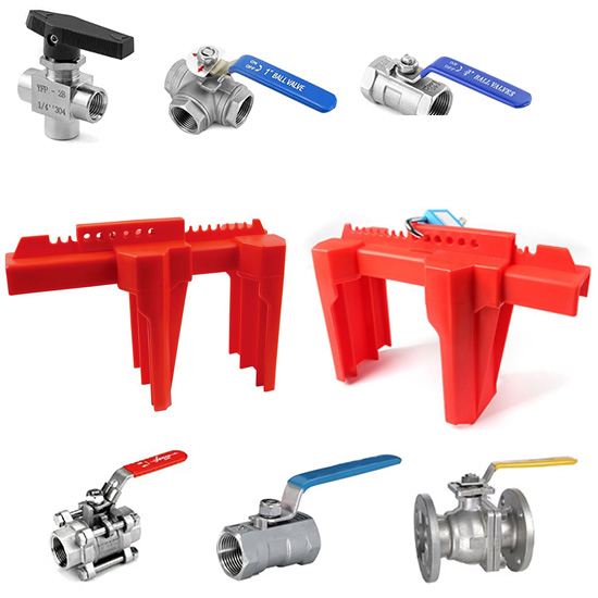 Khóa van bi tay gạt có thể điều chỉnh 50 200mm PROLOCKEY ABVL02