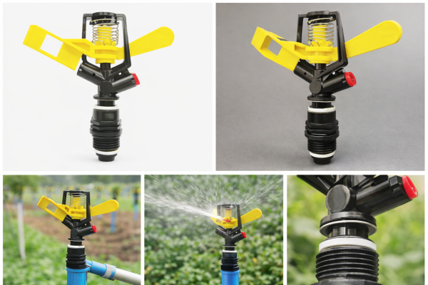 Béc cánh đập chuồn chuồn 3 tia kiểu Taiwan ren ngoài 21 BB-922-3T