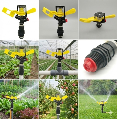 Béc cánh đập chuồn chuồn 3 tia kiểu Taiwan ren ngoài 21 BB-922-3T