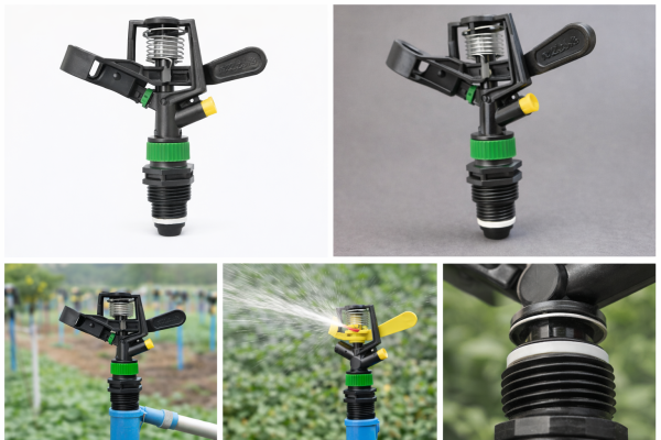 Béc cánh đập nhỏ 2 tia kiểu Malaisia ren ngoài 21-27 B-323-3