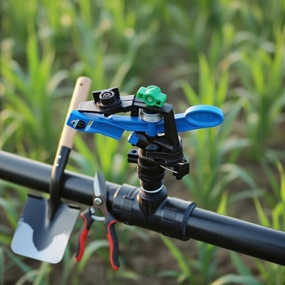 Béc tưới cánh đập nhỏ chỉnh góc xoay 360 độ ren ngoài 21mm BB-914