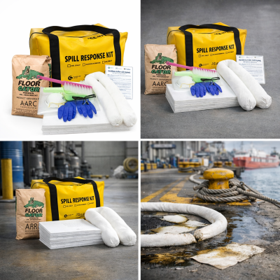 Bộ ứng phó nhanh sự cố dầu tràn vãi xách tay 72L Spilfyter OF092