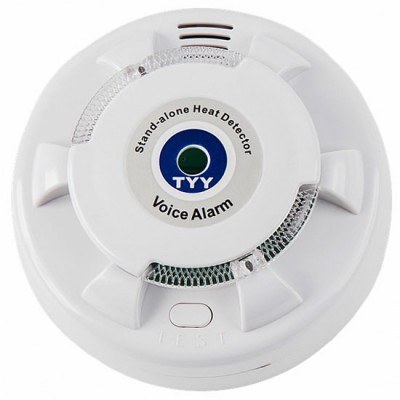 Đầu báo nhiệt cố định không dây độc lập YUNYANG YDT-H02