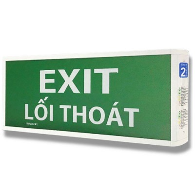 Đèn Exit thoát hiểm 1 mặt PARAGON PEXF13SC-G2