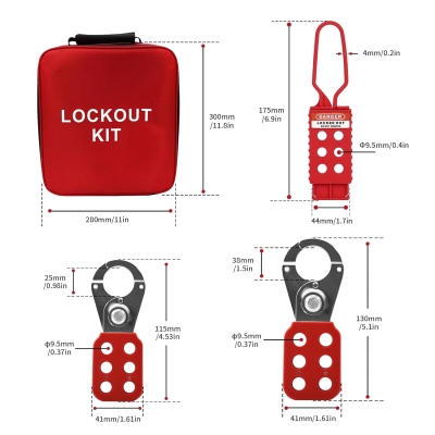 Bộ Khóa LOTO An Toàn Điện 46 Chi Tiết PROLOCKEY TK-AQGS03