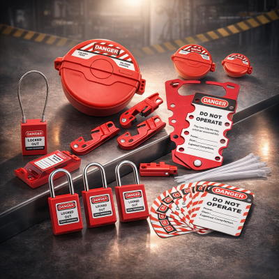 Bộ khóa LOTO an toàn điện & van PROLOCKEY TK-0422