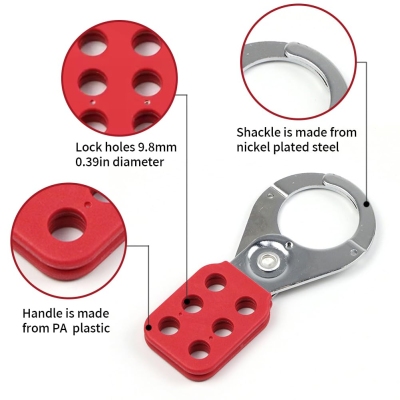 Khóa Kẹp Hasp Hàm Thép 25mm PROLOCKEY SH01 – Dùng Tối đa 6 người