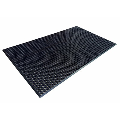 Thảm cao su lót sàn chống trượt màu đen WG-701A