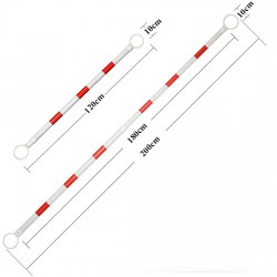 Thanh ngang nối cọc tiêu giao thông 200cm có thể thu vào GT-200-2 thumb