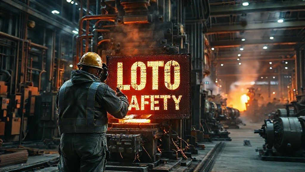 Khóa và gắn thẻ (LOTO) trong ngành luyện kim và chế biến kim loại