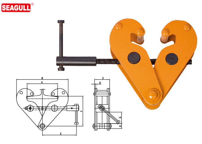 Thông Số Kỹ Thuật của Kẹp Dầm I Beam SEAGULL JT