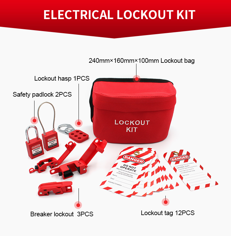 Túi khóa điện an toàn di động cá nhân LOCKEY LG41